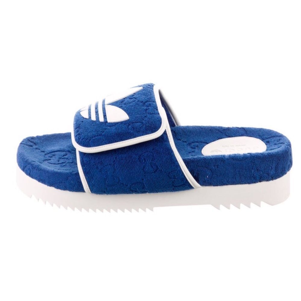 Gucci x Adidas Logo Slides - Picture 2 of 7